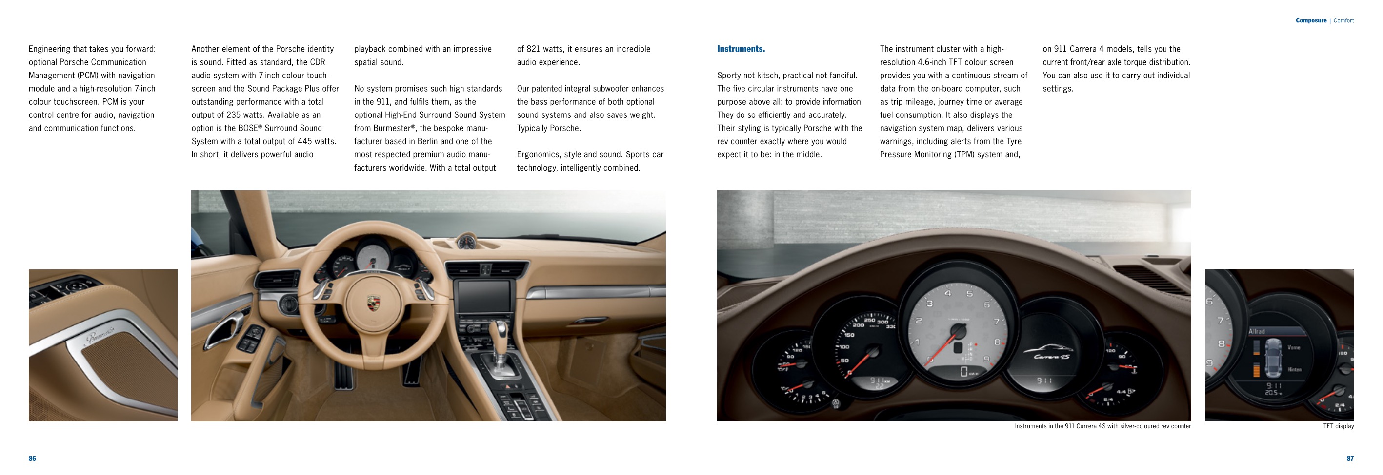 2014 Porsche 911 Brochure Page 35